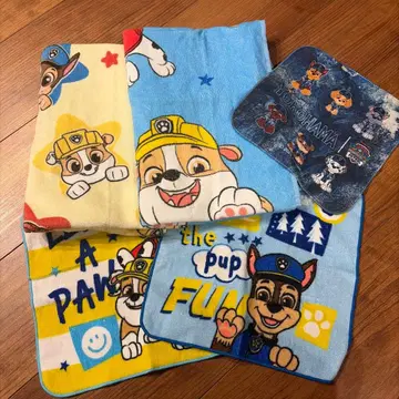 파우 패트롤 타월 세트