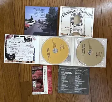 페이브먼트 / 크루키드 레인 (디럭스 에디션) 일본반 오비 포함