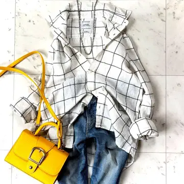 새상품급 저널 스탠다드 리룸 하이퀄리티 린넨 체크 셔츠