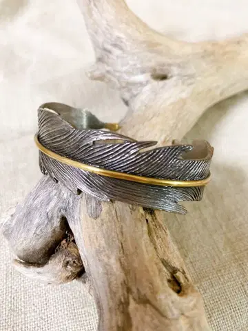 HTC 실버925 페더 뱅글 금 도금 사양