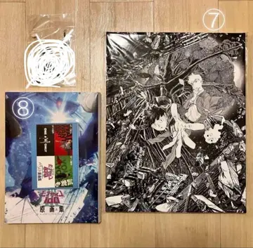 몹사이코 100 원화집/아크릴 스탠드/캔버스 아트 (흑백) /덤 포함