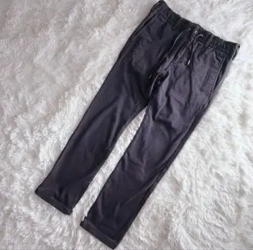 [ c8166 ] BACK NUMBER 캐주얼 팬츠 블랙