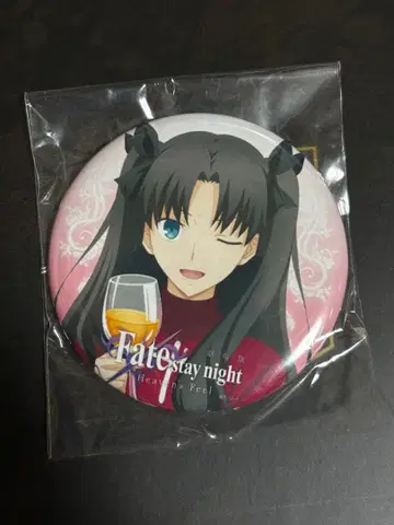 Fate 토오사카 린 캔뱃지 ufotable dining 1점