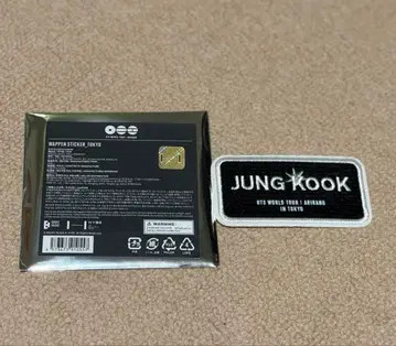 BTS ARIRANG 아리랑 TOKYO 정국 와펜 & 쇼핑백