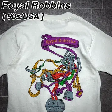 90s USA제 Royal Robbins 아트 디자인 T셔츠