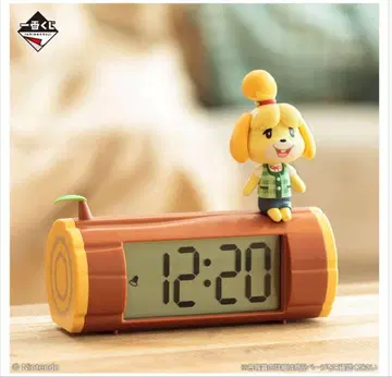 제일복권 동물의 숲 라스트 원상 느긋하고 자유로운 탁상시계 여울