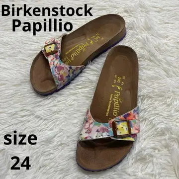 새상품급 버켄스탁 파피리오 플라워 24 샌들
