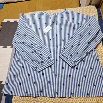 푸두두 2way 자수 블라우스