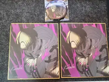 밀그램 milgram 코토코 아트 보드 2장과 캔뱃지 세트