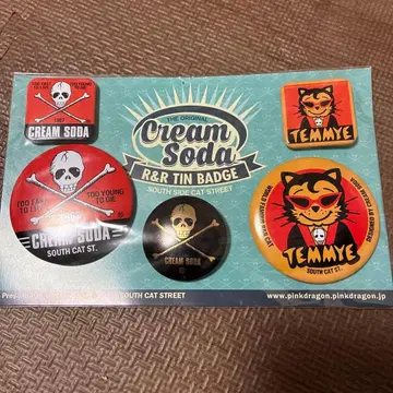 CREAM SODA R&R TIN BADGE 세트