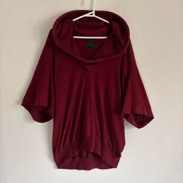 Bernhard Willhelm 아카이브 보르도 반팔 티셔츠