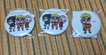 NARUTO 캔뱃지 나루토 사스케 사쿠라