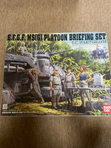 1/35 지구연방군 육전 MS 소대 브리핑 세트