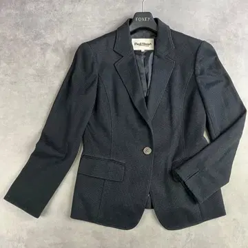 폴 스튜어트 테일러드 자켓 블랙 사이즈 6 출퇴근 업무 오피스
