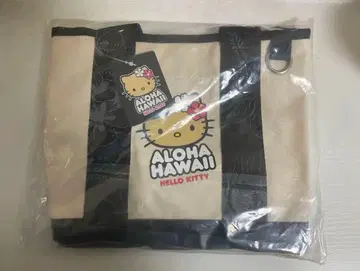 하와이 [ ABC 스토어 한정판 ] 헬로키티 일광화상 키티 토트백/블랙