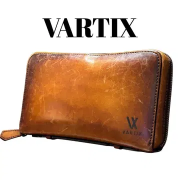 구하기 어려움 VARTIX 바티스 라운드 지퍼 오거나이저 장지갑