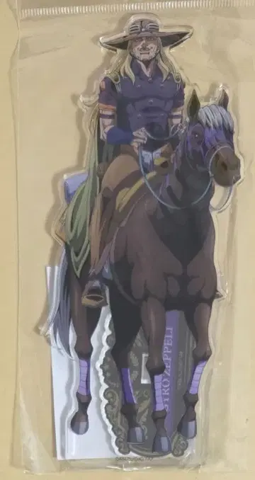 죠죠 월드 스틸 볼 런 아크릴 스탠드 자이로 체펠리