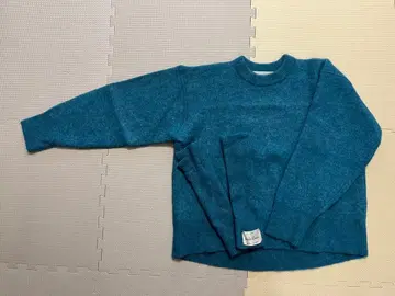 Mila Owen 파란색 긴팔 니트 암워머 세트