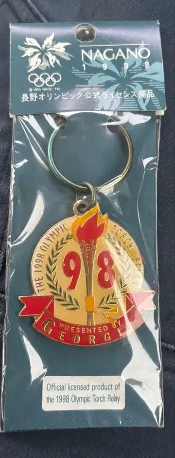 1998년 나가노 동계 올림픽 성화 릴레이 키링