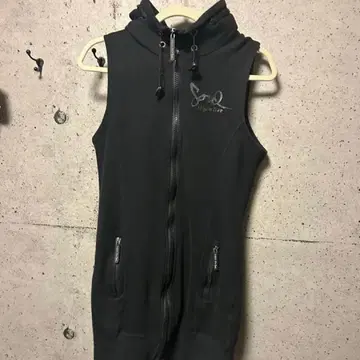 초레어 90s Triple Five Soul 집업 베스트 후드 부착