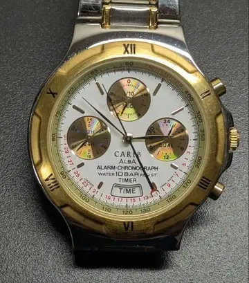 SEIKO ALBA CARIB 알람 크로노그래프 N944-6A30