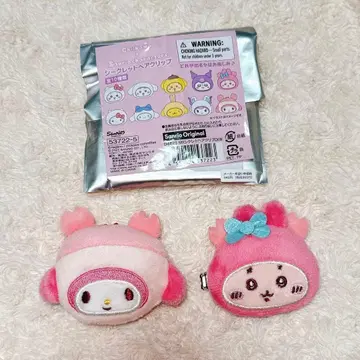 산리오 치이카와 (먼작귀) 시크릿 헤어 클립 헌책방 카니짱 마이멜로디