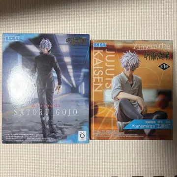 주술회전 회옥옥절 피규어 고죠 사토루 SEGA 2점