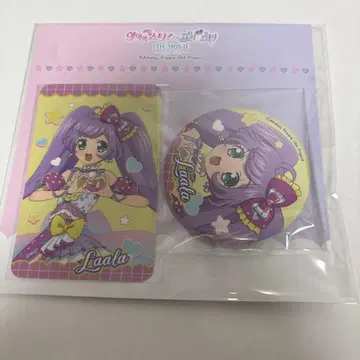 프리파라 한국 트레이딩 카드 캔뱃지 라라