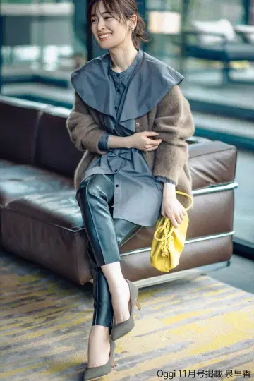 아르페쥬 스토리 에코 가죽 레깅스 M 정가 18700엔 새상품 미사용