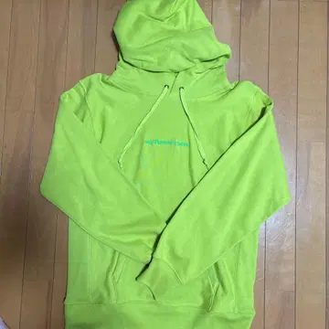 후지이 카제 my flower's here 후디 S 사이즈