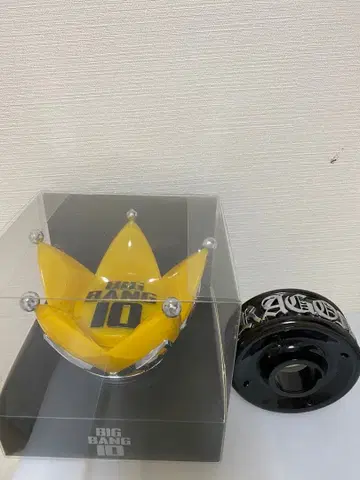 BIGBANG 10주년 라이트 스틱 헤드 + G-Dragon 반지 세트