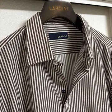LARDINI 라르디니 호리젠탈 칼라 셔츠 43