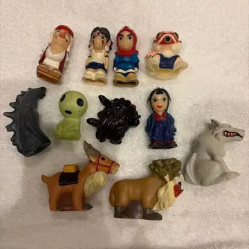 [ 단종품 ] 지브리 손가락 인형 모노노케 히메