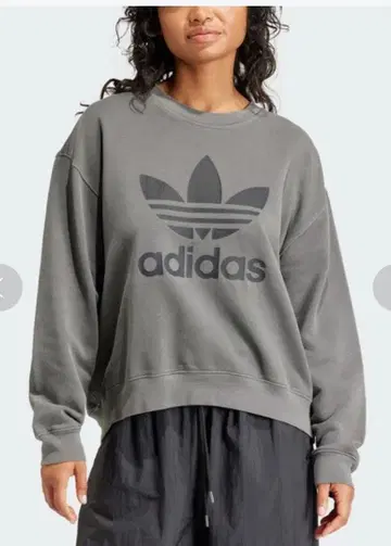 adidas originals 워시드 트레포일 맨투맨