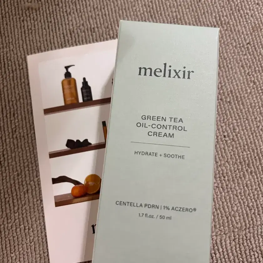 [For 1 person] Melixir Greentea Oil Control Cream on Bunjang Global Site.