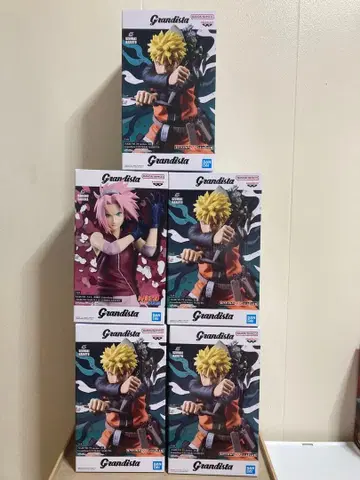 Grandista 피규어 세트 사쿠라 나루토