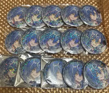 크로노바 샤를로 1주년 캔뱃지 등신 데포 HEXAGRAM