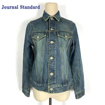 저널 스탠다드 코튼 데님 자켓 블루 S C9571