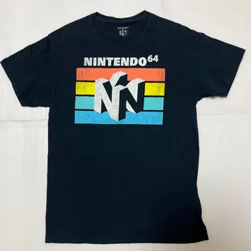 닌텐도 64 t셔츠 사이즈 M 블랙