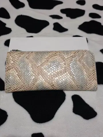 아르카 지젤 블루 계열 L자 지퍼 지갑