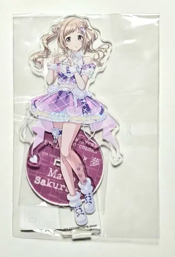 샤니마스 공식 아크릴 스탠드 사쿠라기 마노