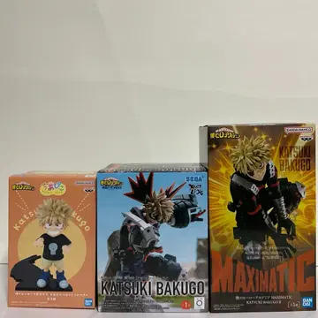 나의 히어로 아카데미아 바쿠고 카츠키 피규어 3개 세트