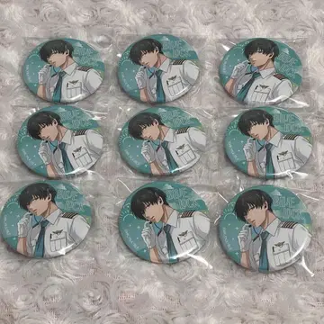 블루 록 이토시 린 파이롯트 캔뱃지