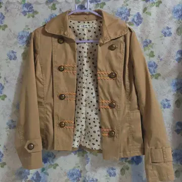 자켓 코트 나폴레옹풍 군복풍 베이지 M