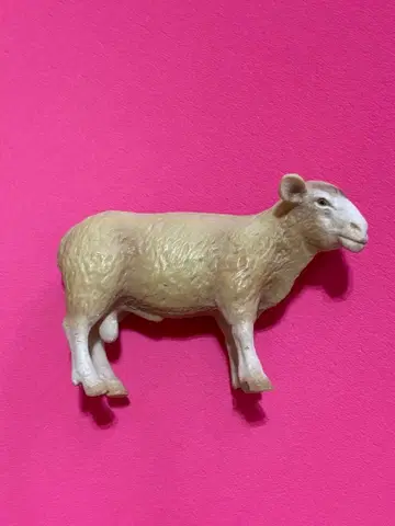 슐라이히 양 플라스틱 피규어