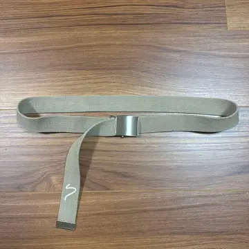 론 헤르만 RonHerman 베이지 GI 벨트 메탈 버클