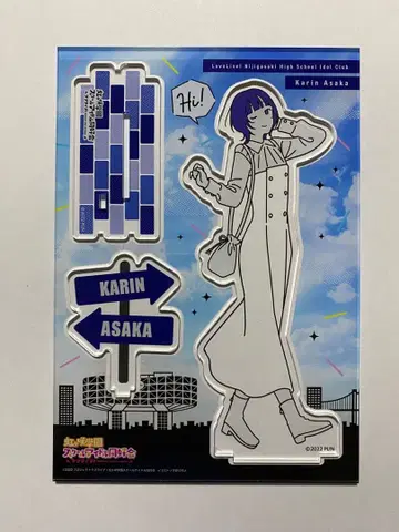 러브 라이브 니지가사키 아사카 카린 아크릴 피규어 아크릴 스탠드