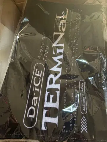 Da-iCE ARENA TOUR 2026 -TERMiNaL- 타월