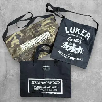 NEIGHBORHOOD 네이버후드 백 3종 세트