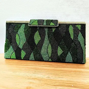 가마구치 파티 백 비즈 백 결혼식 포멀 기모노 가방